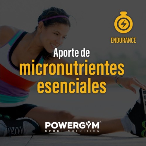 VITAPOWER · Vitaminas, minerales y ginseng · Endurance · POWERGYM