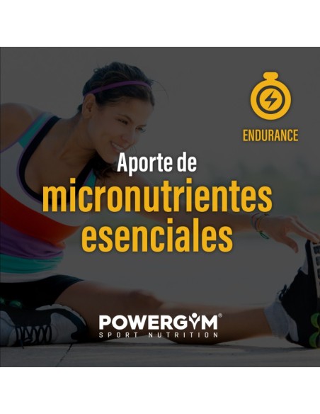 VITAPOWER · Vitaminas, minerales y ginseng · Endurance · POWERGYM
