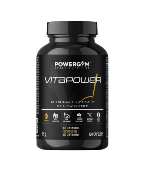 VITAPOWER · Vitaminas, minerales y ginseng · Endurance · POWERGYM