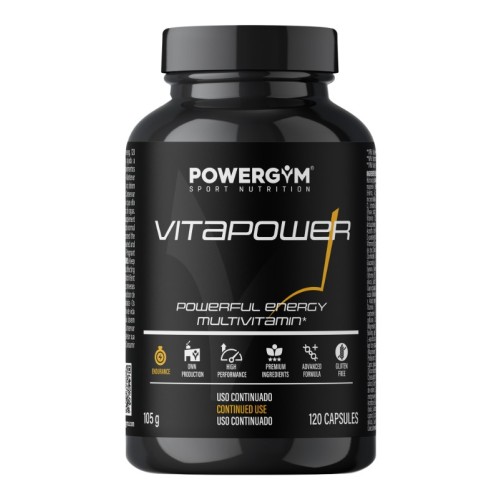 VITAPOWER · Vitaminas, minerales y ginseng · Endurance · POWERGYM