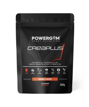 CREAPLUS · Creatina con fórmula mejorada · Muscle Building · POWERGYM
