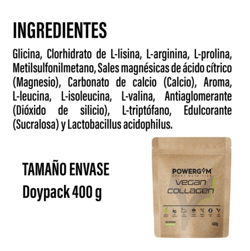VEGAN COLLAGEN · Health & Wellness · POWERGYM