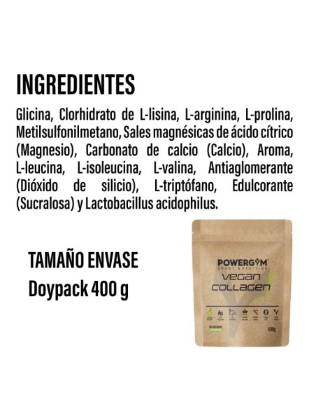 VEGAN COLLAGEN · Health & Wellness · POWERGYM
