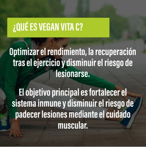 VEGAN VITA C · 1000 mg Vitamina C · Health & Wellness · POWERGYM