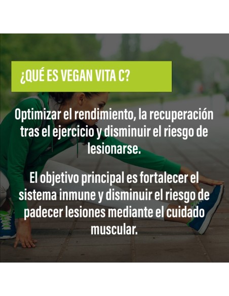 VEGAN VITA C · 1000 mg Vitamina C · Health & Wellness · POWERGYM