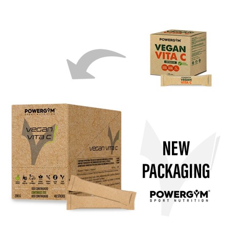 VEGAN VITA C · 1000 mg Vitamina C · Health & Wellness · POWERGYM