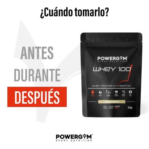 WHEY 100 · Protein with Creatine · Muscle Building · POWERGYM