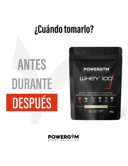 WHEY 100 · Protein with Creatine · Muscle Building · POWERGYM