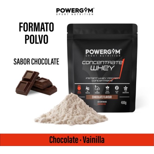 CONCENTRATE WHEY · Proteína suero leche ·  Muscle Building · POWERGYM