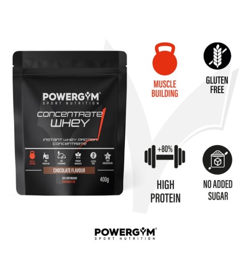 CONCENTRATE WHEY · Proteína suero leche ·  Muscle Building · POWERGYM