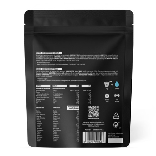 CONCENTRATE WHEY · Proteína suero leche ·  Muscle Building · POWERGYM