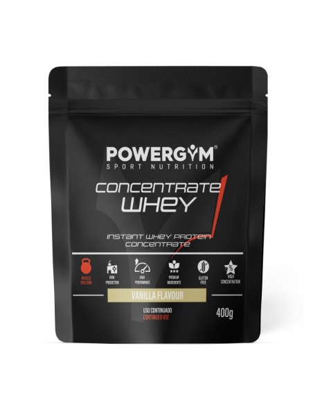 CONCENTRATE WHEY · Proteína suero leche ·  Muscle Building · POWERGYM