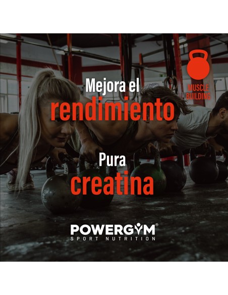 CREATINE · Creapure® · Muscle Building · POWERGYM