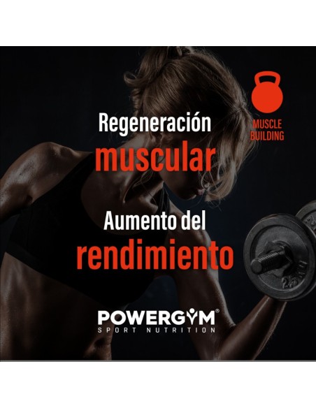 POWERMASS · Energía y masa muscular · Muscle building · POWERGYM