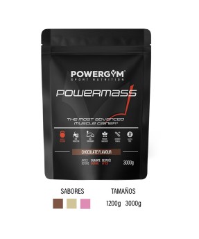 POWERMASS · Energía y masa muscular · Muscle building · POWERGYM