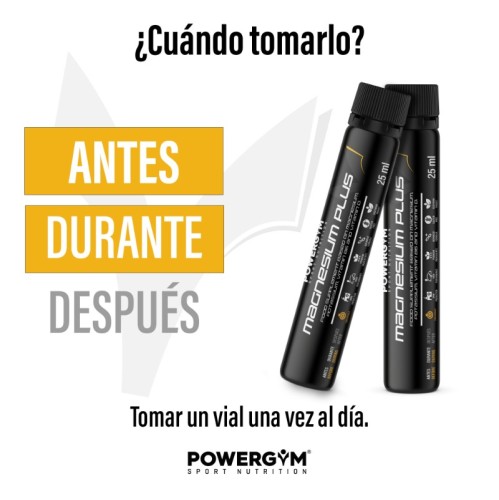 MAGNESIUM PLUS · Recuperador muscular · Endurance · POWERGYM