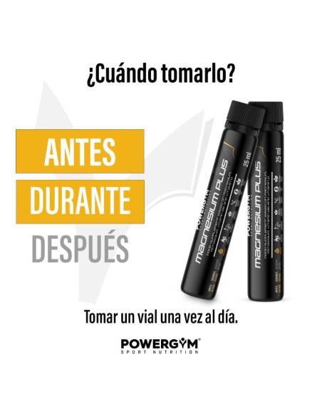 MAGNESIUM PLUS · Recuperador muscular · Endurance · POWERGYM
