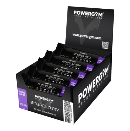 ENERGUMMY · Energía a base de carbohidratos · Endurance · POWERGYM