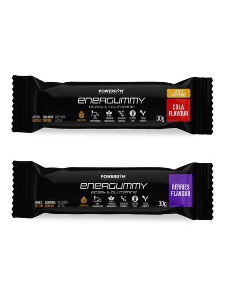 ENERGUMMY · Energía a base de carbohidratos · Endurance · POWERGYM