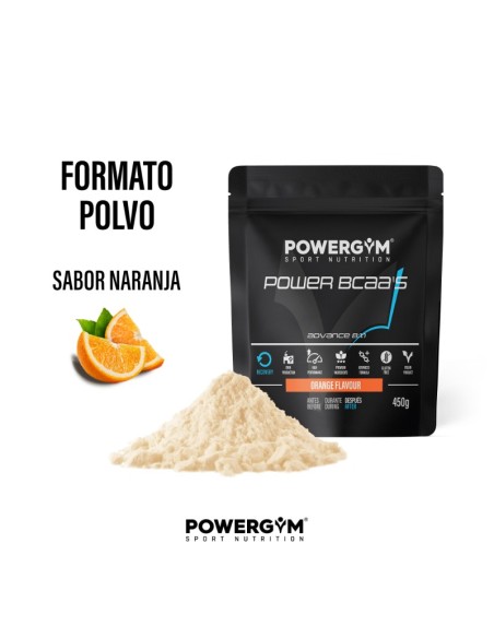 POWER BCAA's · Proporción 8:1:1 · Recovery · POWERGYM