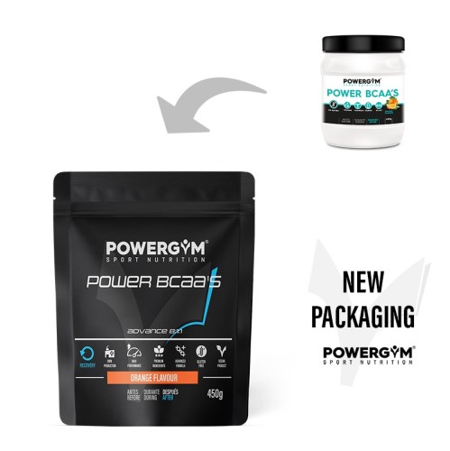 POWER BCAA's · Proporción 8:1:1 · Recovery · POWERGYM