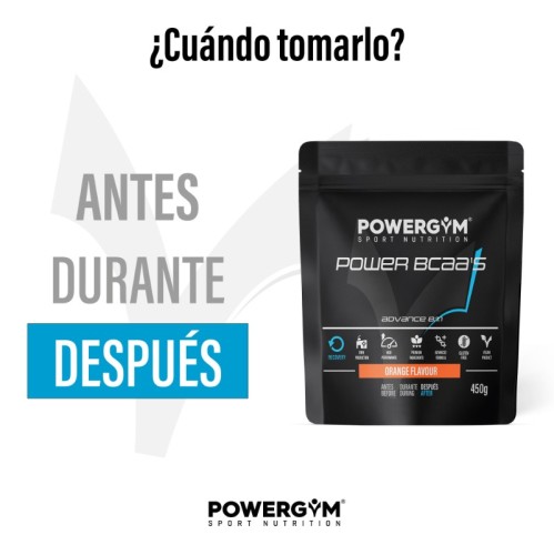 POWER BCAA's · Proporción 8:1:1 · Recovery · POWERGYM