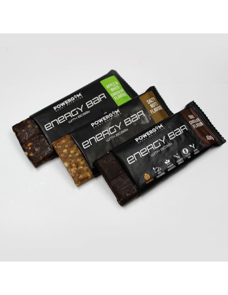ENERGY BAR · Energy · BCAA's · Endurance · POWERGYM