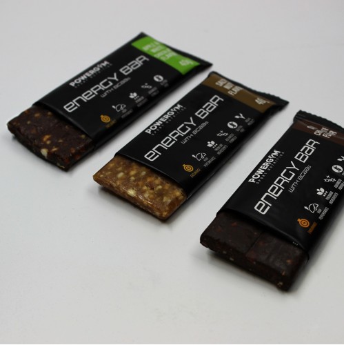 ENERGY BAR · Energy · BCAA's · Endurance · POWERGYM