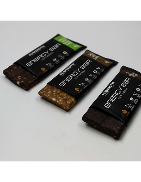 ENERGY BAR · Energy · BCAA's · Endurance · POWERGYM