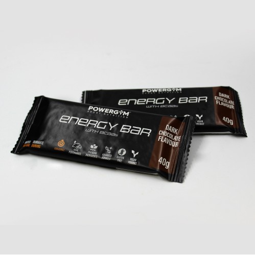 ENERGY BAR · Energía · BCAA's · Endurance · POWERGYM