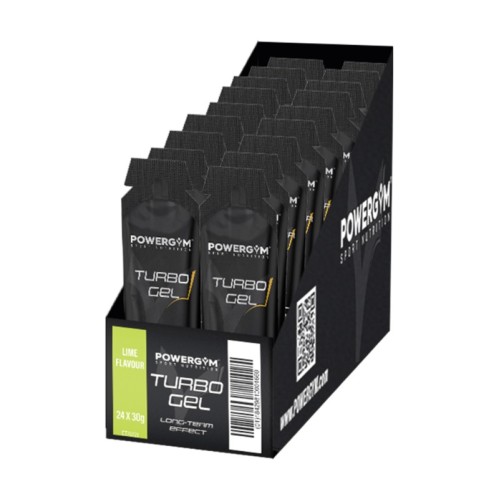 TURBOGEL · Mejora el rendimiento · Efecto refrescante · POWERGYM