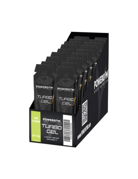 TURBOGEL · Mejora el rendimiento · Efecto refrescante · POWERGYM