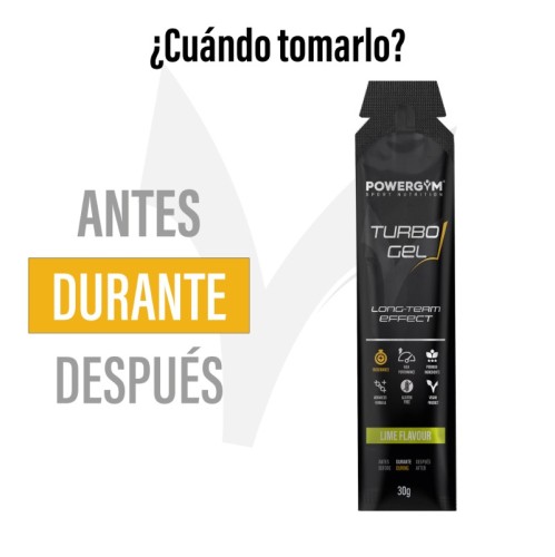 TURBOGEL · Mejora el rendimiento · Efecto refrescante · POWERGYM