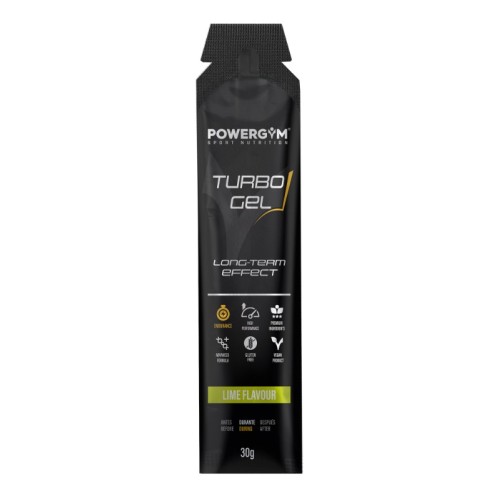 TURBOGEL · Mejora el rendimiento · Efecto refrescante · POWERGYM