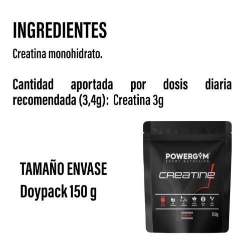 CREATINE · Creapure® · Muscle Building · POWERGYM