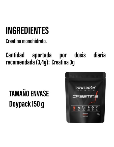 CREATINE · Creapure® · Muscle Building · POWERGYM