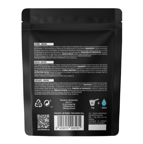 CREATINE · Creapure® · Muscle Building · POWERGYM
