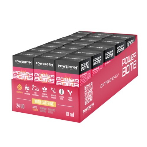 POWERBOMB · Energético concentrado · Endurance · POWERGYM
