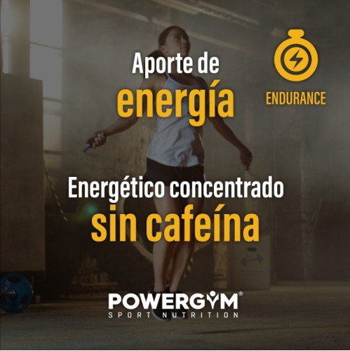 GINSENG 1000 mg · Energía sin cafeína · Endurance · POWERGYM