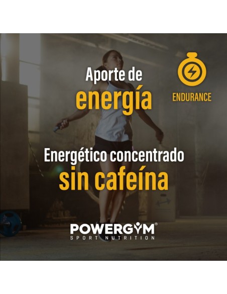 GINSENG 1000 mg · Energía sin cafeína · Endurance · POWERGYM
