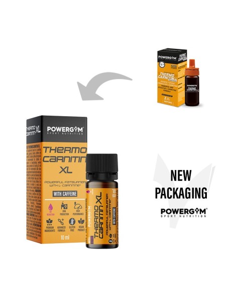 THERMOCARNITIN XL · Quemagrasas · Fat Reduction· POWERGYM