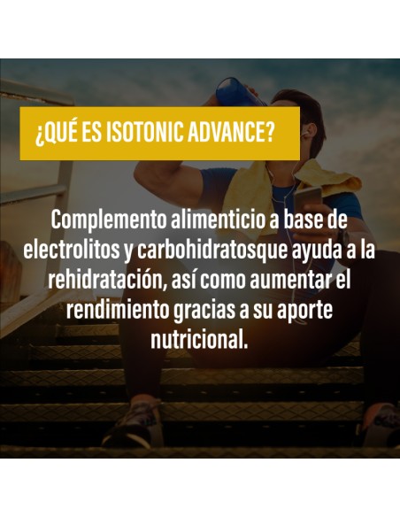 ISOTONIC · Hidratación · Carbohidratos · Endurance · POWERGYM