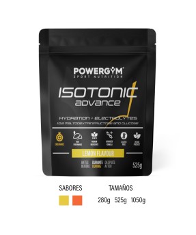 ISOTONIC · Hidratación · Carbohidratos · Endurance · POWERGYM