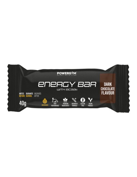 ENERGY BAR · Energía · BCAA's · Endurance · POWERGYM