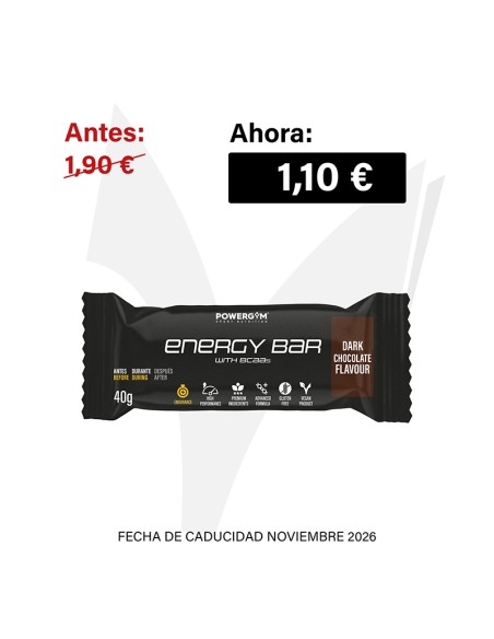 ENERGY BAR · Energía · BCAA's · Endurance · POWERGYM