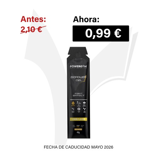 ISOPOWER GEL · Mejora el rendimiento · Endurance · POWERGYM