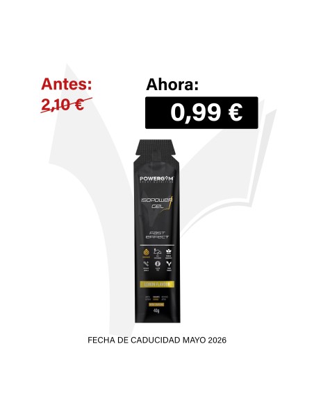 ISOPOWER GEL · Mejora el rendimiento · Endurance · POWERGYM