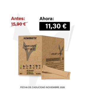 VEGAN VITA C · 1000 mg Vitamina C · Health & Wellness · POWERGYM