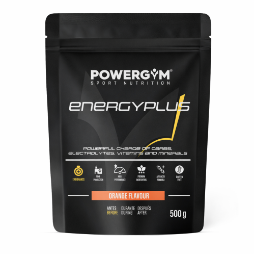 ENERGY PLUS · Carbohidratos · Endurance · POWERGYM
