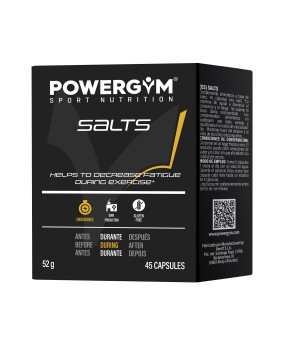SALTS · Electrolyte balance · Endurance · POWERGYM